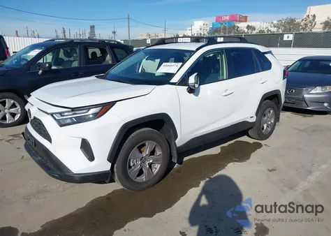 2025 Toyota Rav4 Hybrid Le z USA, uszkodzony, nr VIN JTMMWRFV8SD340824